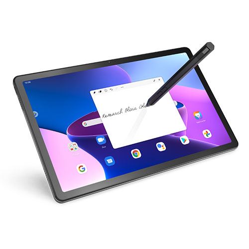 Pack Lenovo Tab M10 Plus TB125FU - 128 GB - Wi-Fi - Cinzento + Capa + Pen For Discount