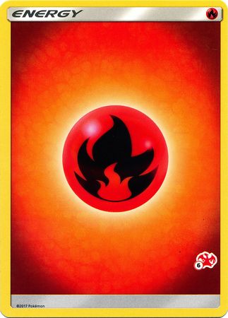 Fire Energy (Charizard Stamp #6) [Battle Academy 2020] Discount