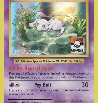 Mew (53 108) (League Promo 2nd Place) [XY: Evolutions] on Sale