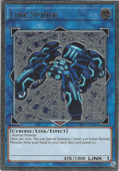 Link Spider [OP07-EN002] Ultimate Rare Discount