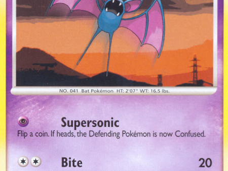 Zubat (108 123) [Diamond & Pearl: Mysterious Treasures] For Sale