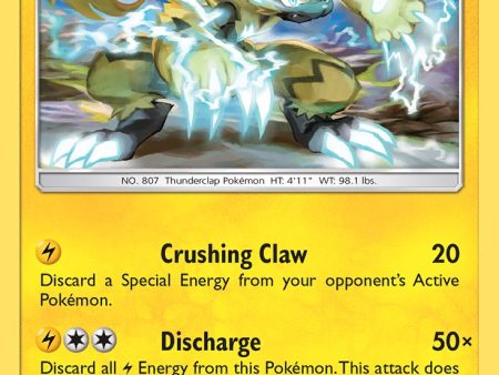 Zeraora (60 214) (Cracked Ice Holo) (Theme Deck Exclusive) [Sun & Moon: Unbroken Bonds] Hot on Sale